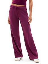 Athleta Women's $99 Seasoft Mid Rise Straight Pant in Plum size M picture