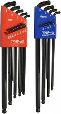 EKLIND 17222 Double-Ball-Hex L-Key Allen Wrench Combo- Extra Long Inch / MM (2 S picture