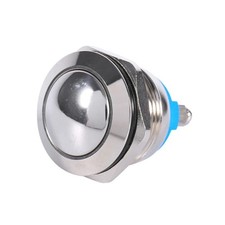 19mm Waterproof Metal Push Button Momentary Switch 12V Car Horn Engine Start picture