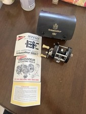 ABU Garcia Ambassadeur 5000C Vintage Baitcasting Reel w/ Case & Manual picture