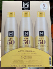 Member's Mark SPF 50 Sunscreen Spray 3-Pack - Broad Spectrum, Water Resistant 80 picture