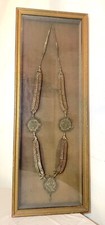 Antique 18th-19th century Embroidered Mughal Indian handmade Necklace Order art picture
