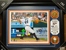 Highland Mint Daniel Norris Detroit Tigers Signed Framed Photo picture
