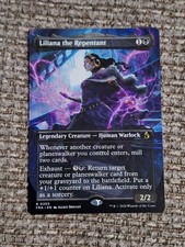 Liliana the Repentant Borderless Reality Fracture 0305 MTG Nm picture