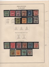 US PHILIPPINES 1926 AIR MAIL COLLECTION TO 1976 ON 11 SCOTT ALBUM PAGES picture
