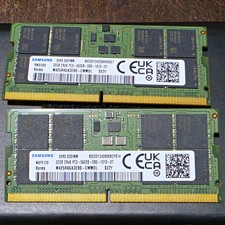 Samsung 64GB (2x32GB) DDR5-5600 SO-DIMM 262-Pin ECC RAM M425R4GA3EB0 picture