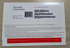 Win 10 Pro 64 bit DVD with Product License Key New Sealed &  picture