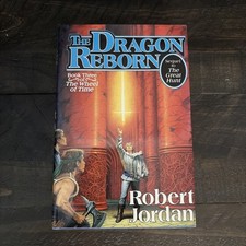 The Dragon Reborn Robert Jordan 1991 First Edition 1st Printing Wheel of Time HB picture
