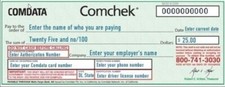 BLANK GREEN COMDATA COMCHECK - 5/10/20/50 Pack-COMCHECKS *FREE SHIPPING* picture