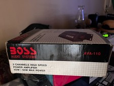 boss audio system 2 channels high speed power amplifyer 50w+50w max power picture