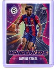 Lamine Yamal 2023-24 Topps Chrome UEFA Club Competitions Wonderkids #WK-3 picture