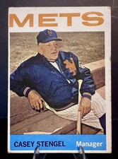 1964 Topps Baseball #324 Casey Stengel New York Mets  picture