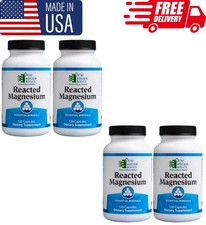 pack of 4 Orthomolecular Reacted Magnesium 180ct - New. picture