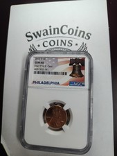 US Mint LINCOLN CENT 2017-P (first last year of P) NGC Gem Uncirculated E10-109 picture