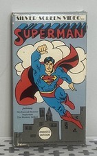 Rare Vintage Superman - Silver Screen Video VHS - Animated Cartoon picture