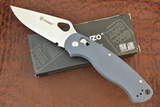 GANZO TACTICAL LINER LOCK GRAY KNIFE MODEL G729-GY by FIREBIRD NICE (20720) picture