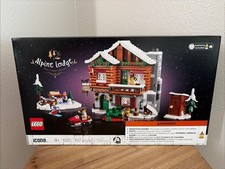 LEGO Icons: Alpine Lodge 10325 Christmas Village New Sealed Retired Set picture