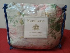 Vintage RARE - Ralph Lauren The Estate Sheet King Floral Comforter Cover picture