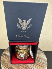 President Ronald Reagan White House Jelly Bean/Candy Apothecary Jar - NEW picture