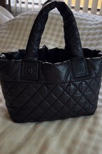 Authentic Chanel Coco Cocoon Reversible Tote Quilted Nylon picture