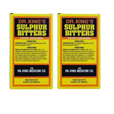 Dr King's Sulphur Bitters 200 ml (Pack of 2) - Import fees are paid by us picture