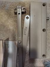 2 Vintage Norton 2600 Series Door Closer Non-Hold Open Arm.  Model 2603 picture