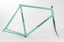 BIANCHI by SAKAE LITAGE vintage 90s frame set ALUMINIUM STEEL  57 L TEAM CORSE picture