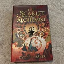The Scarlet Alchemist by Kylie Lee Baker FairyLoot Exclusive Edition Signed HC picture
