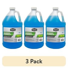 (3 pack) Super Tech Summer Windshield Washer Fluid +32F Protection, 1 Gallon picture