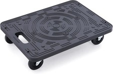 MaxWorks 80854 Furniture Movers Dolly With Wheels - 200 lb. Capacity Black  picture