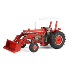 1/64 Massey Ferguson 1130 Tractor, Canopy, ROPs, Loader, SpecCast, CUST-2161 picture
