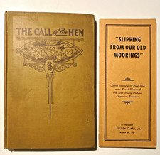The Call of the Hen HC Revised, Walter Hogan, American Poultry School 1913 picture