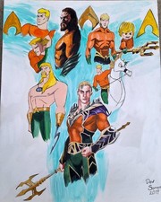 Tribute To DC Comics Hero Aquaman picture