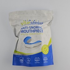VitalSleep Anti-Snoring Mouthguard Mouthpiece for Snoring, Blue/White picture