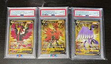 Pokemon TCG 2022 Brilliant Stars PSA 10 Secret Rare Galarian Birds V 181-183 picture