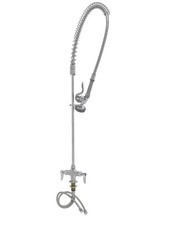 T&S BRASS B-0113-B Chrome,T&S,Brass,1.42gpm 5WMX7 Commercial Faucet Set NEW picture