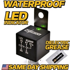 NEW 12V-40A Relay fits Hella 4RD 960 388-07 w/LED Indicator UPGRADE picture