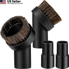 Honoson 2 Pack Vacuum Brush Attachment Round Dust 1.25 inches, Black picture