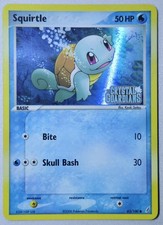 Pokémon TCG - Squirtle 63/100 Reverse Holo - 2006 EX Crystal Guardians - N/M picture