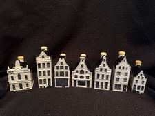 Lot 7 KLM BOLS Blue Delft Amsterdam Canal House #2, 11, 25, 32,58, 66 And 86 picture