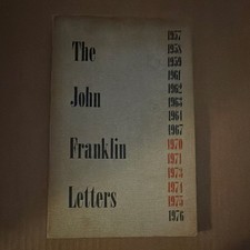John Franklin The John Franklin Letters Brochure/Pamphlet English picture
