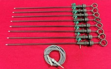 8pc Laparoscopic PCOD Needle 5mmx330mm with Ring Handle & Cable Reusable picture