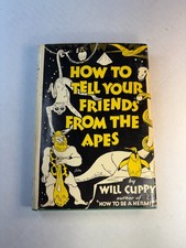 Vintage 1945 How To Tell Your Friends From The Apes Harcover Book picture