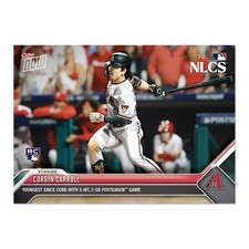 2023 Topps Now #1040 Corbin Carroll NLCS Youngest Since Ty Cobb… Diamondbacks picture