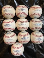 10 OFFICIAL RAWLINGS MAJOR LEAGUE BASEBALLS, MANFRED JR picture