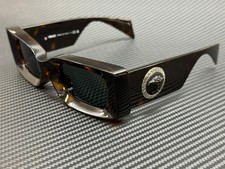 VERSACE VE4474U 108 87 Brown Havana Grey Unisex 52 mm Sunglasses picture