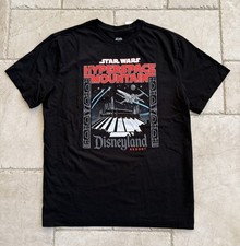 🔥Disney Parks - HYPERSPACE MOUNTAIN - DISNEYLAND - T-Shirt - L💥 picture