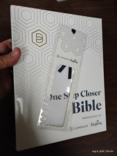 SEALED One Step Closer Bible PINK Watercolor NLT Candance Cameron DaySpring NEW picture