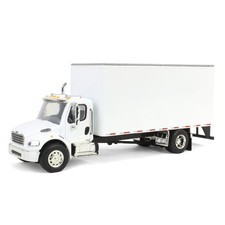 Spec Cast 1/64 Freightliner M2 Van Box Truck, Plain White 35571 picture