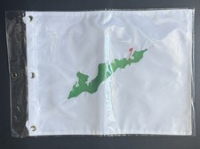 FISHERS ISLAND CLUB New York Golf Course Flag Big Club Private Member Only Rare picture